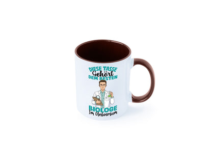 Im Universum: Biologe | Biologie Naturforscher Humor Geschenkidee Tasse
