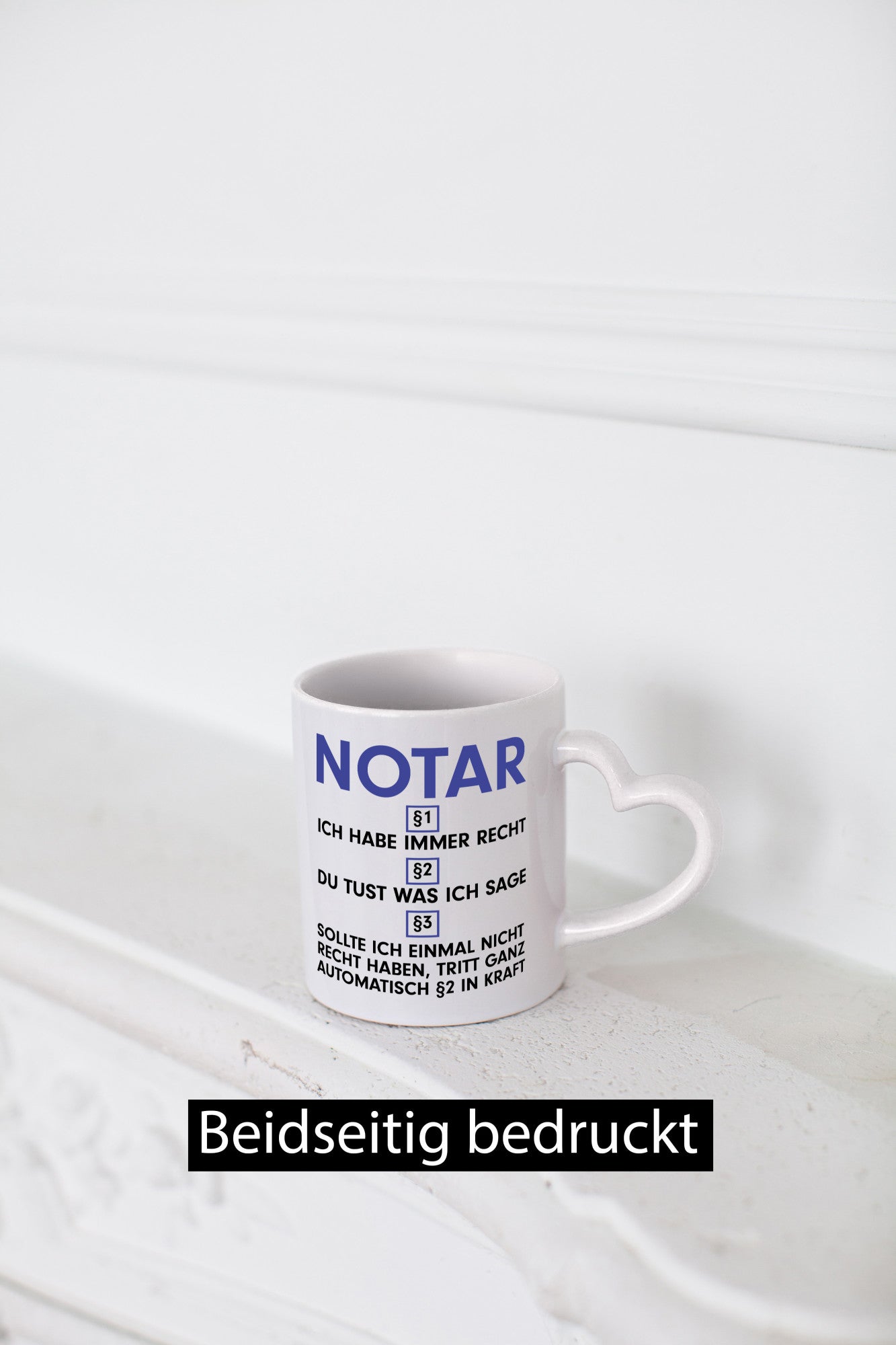 Ich habe immer Recht Notar | Jurist v2 Geschenkidee Humor Tasse