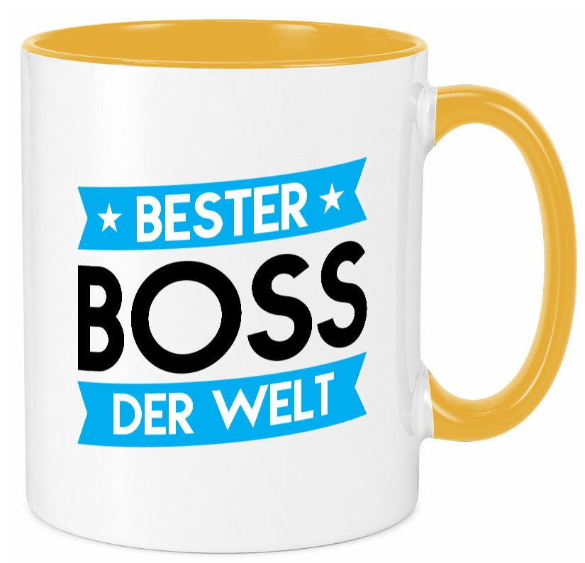 Bester Boss | Führungskraft Vorgesetzter lustig Humor Geschenkidee Geschenk Tasse