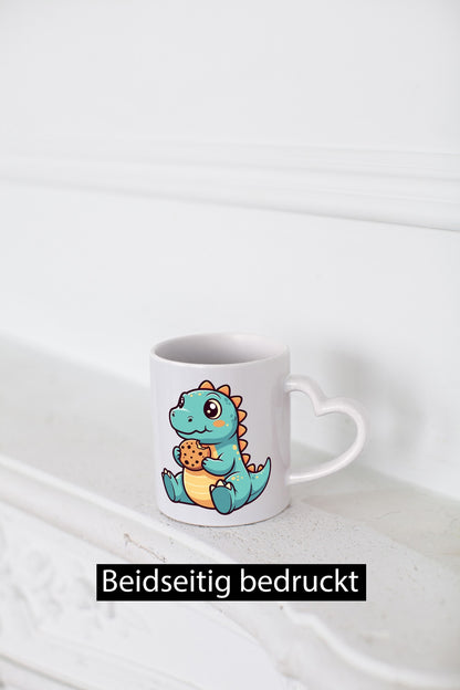 Drache | Dino Kinder Kekse lustiger Spruch Geschenk Humor Geschenkidee Tasse