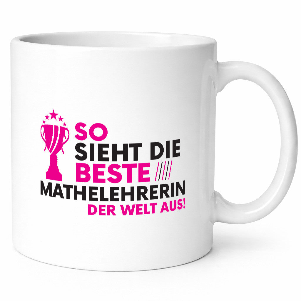 Die Weltbeste Mathelehrerin | Lehrer Mathe Geschenk Humor Geschenkidee lustiger