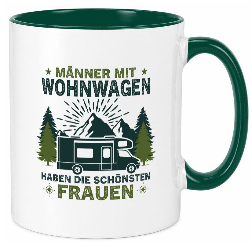 Männer mit Wohnwagen | Schönste Frauen Camping Humor Geschenkidee Tasse