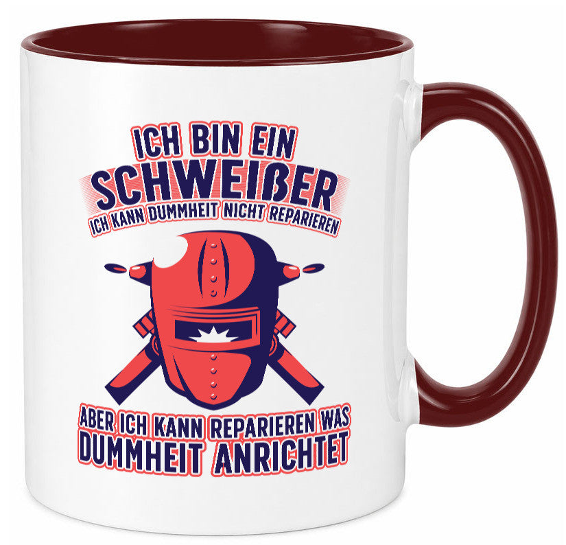 Ich bin ein Schweißer | Reparieren was dummheit anrichtet Geschenkidee Humor
