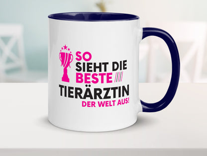 Die Weltbeste Tierärztin | Mediziner Tiermedizin lustiger Spruch Geschenk