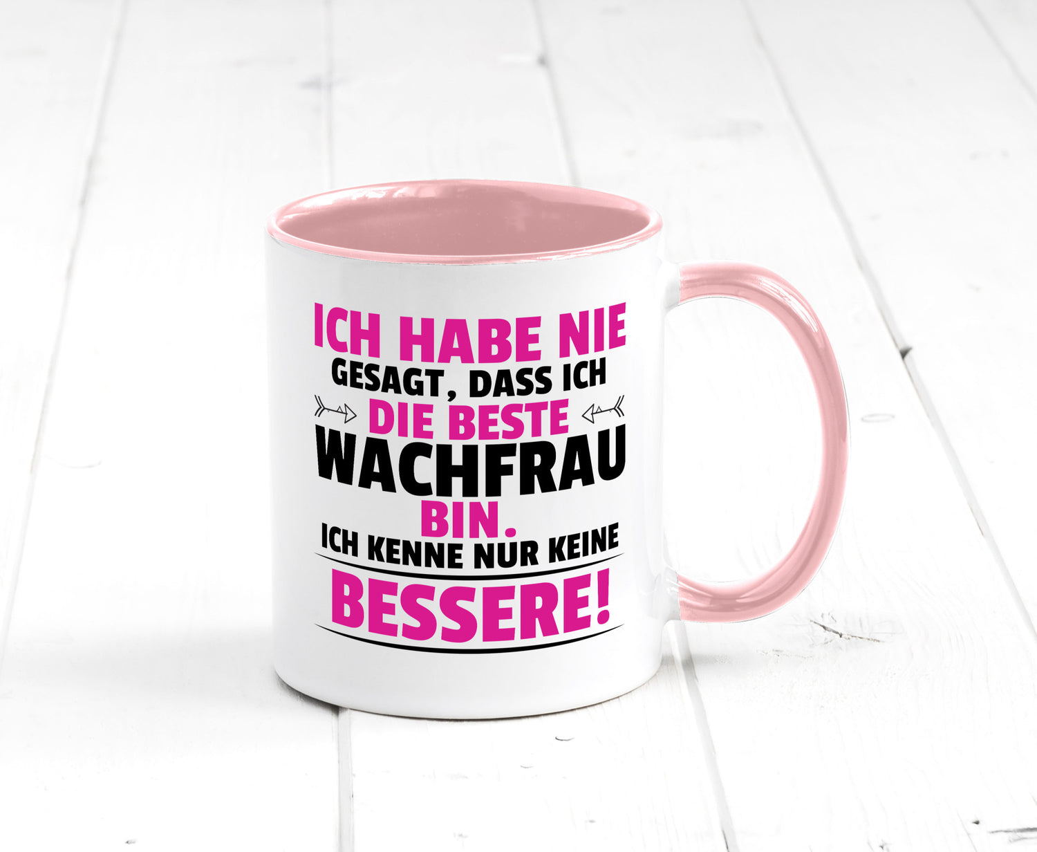 Die Beste Wachfrau | Wachpersonal Nachtwächter lustig Humor Geschenkidee