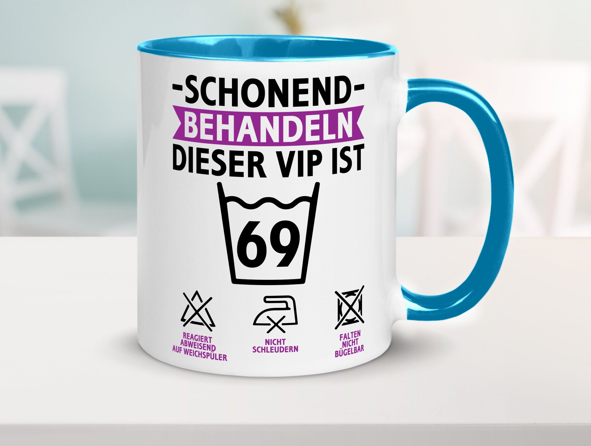 69 Geburtstag | schonend behandeln Jahre v2 Geschenk Geschenkidee lustiger