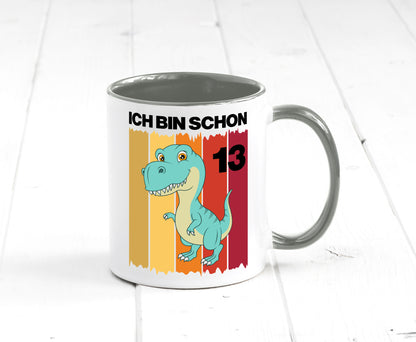 13. Geburtstag | 13 Jahre Dinosaurier Geschenk Geschenkidee lustiger Spruch