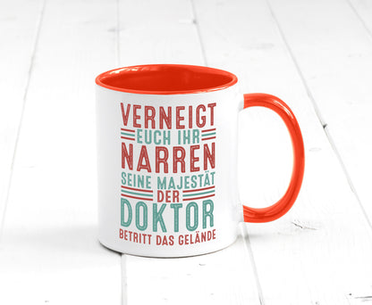 Verneigt euch: Doktor | Doktorand Doktortitel v2 Geschenk Humor Geschenkidee