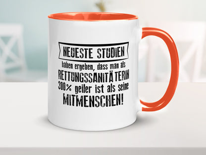 Neuste Studien: Rettungssanitäterin | Sanitäter lustiger Spruch Geschenk Humor