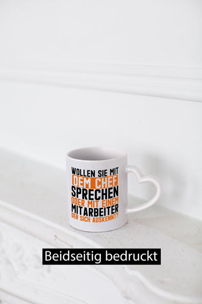 Wollen sie mit dem Chef Sprechen | Mitarbeiter Humor Arbeit Kollegen Büro