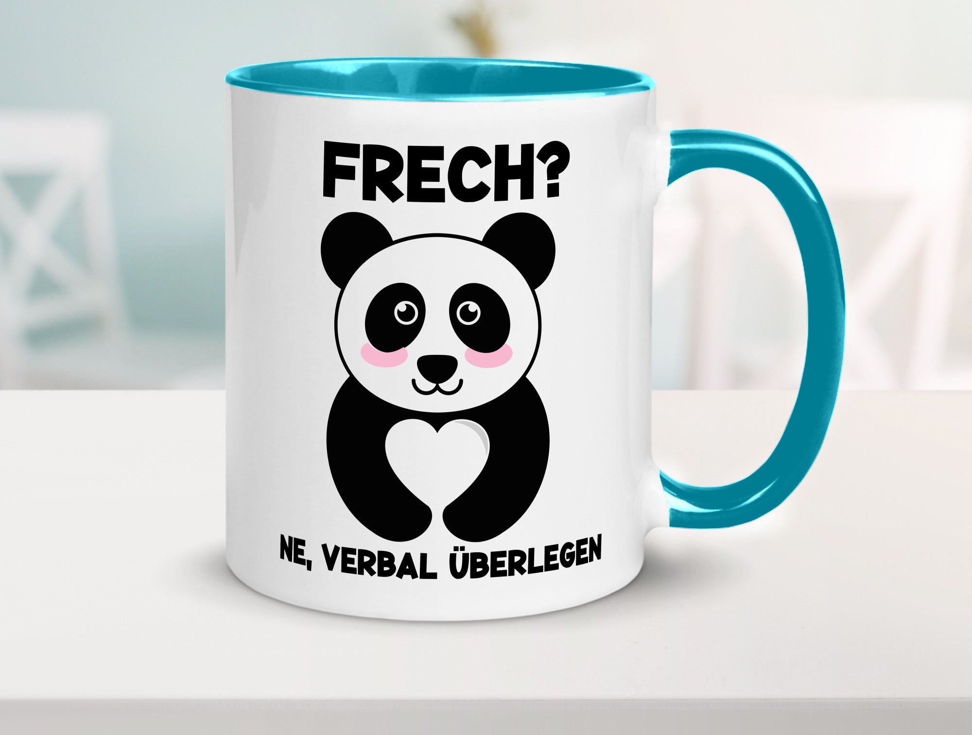 Frech | Verbal überlegen süßer Pandabär kecker Spruch lustiger Geschenk Humor