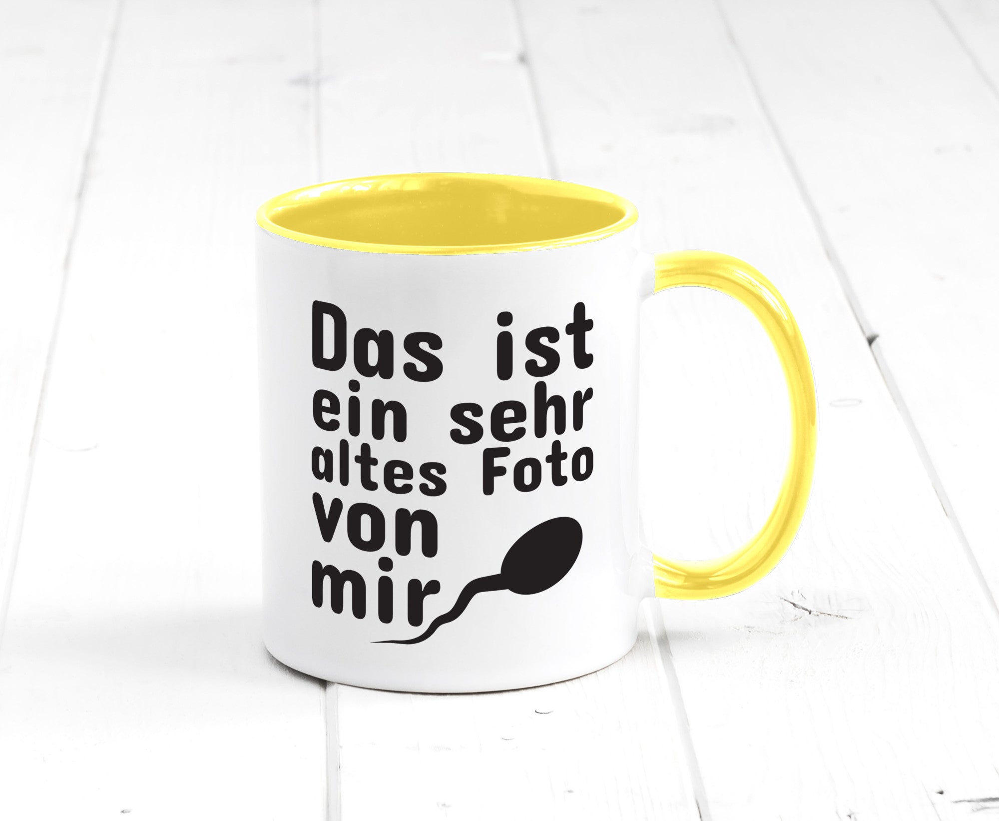Sehr altes Foto von mir | lustige Tasse Männer Humor Geschenk Geschenkidee