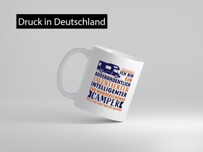 Talentierter | Intelligenter Wunderschöner Camper lustiger Spruch Geschenk