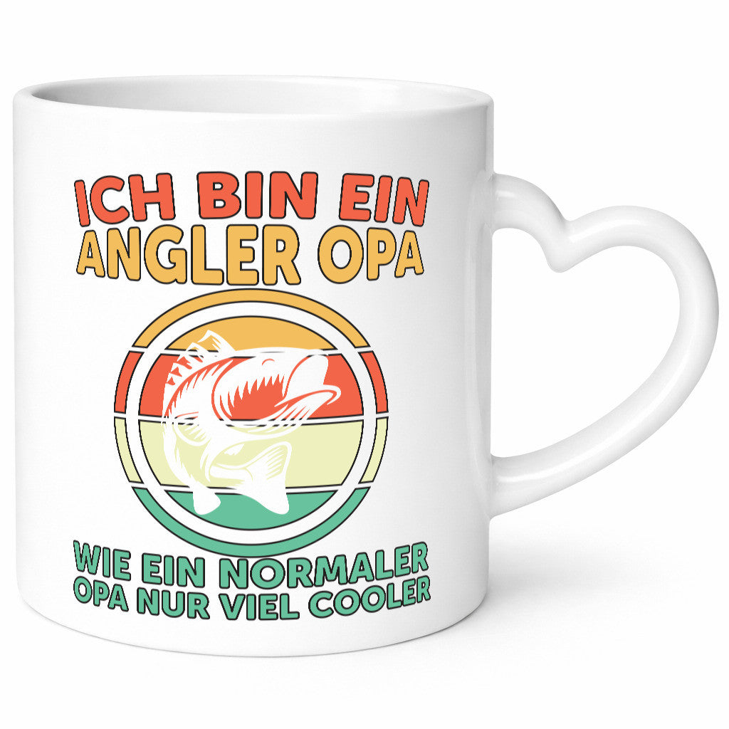 Angler Opa, wie normal, nur cooler | Fisch Geschenk Familie Geschenkidee
