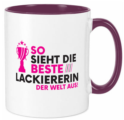 Die Weltbeste Lackiererin | lackieren Geschenk Humor Geschenkidee lustiger