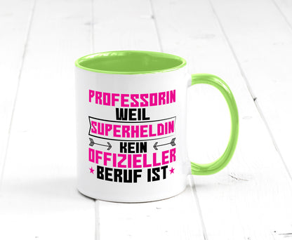 Superheldin Professorin | Uni Universität Geschenk Humor Geschenkidee lustiger