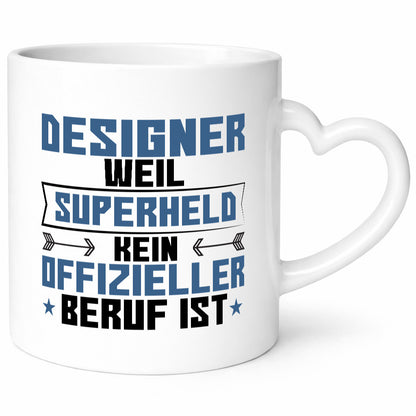 Superheld Designer Beruf | Mode Geschenk Arbeit Kollegen Büro lustiger Spruch