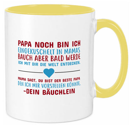 Schwangerschaft | Vaterschaft Tasse Papa Spruch Geschenk Familie Geschenkidee