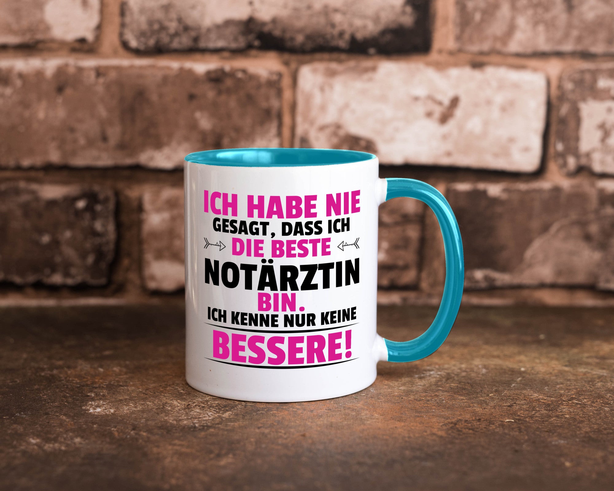 Die Beste Notärztin | Ärztin Humor Geschenkidee Tasse