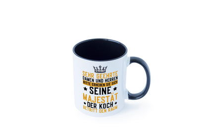 Seine Majestät der Koch | Küchenchef Restaurant Beruf Geschenkidee Arbeit Tasse