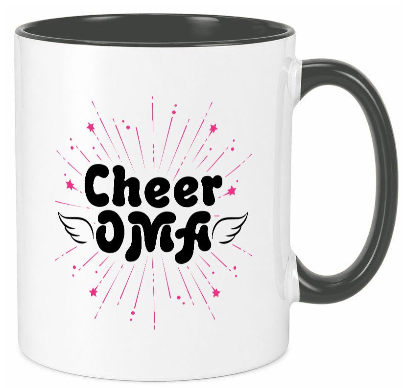 Cheer Oma | Beste Großmutter Geschenkidee Familie Humor Tasse