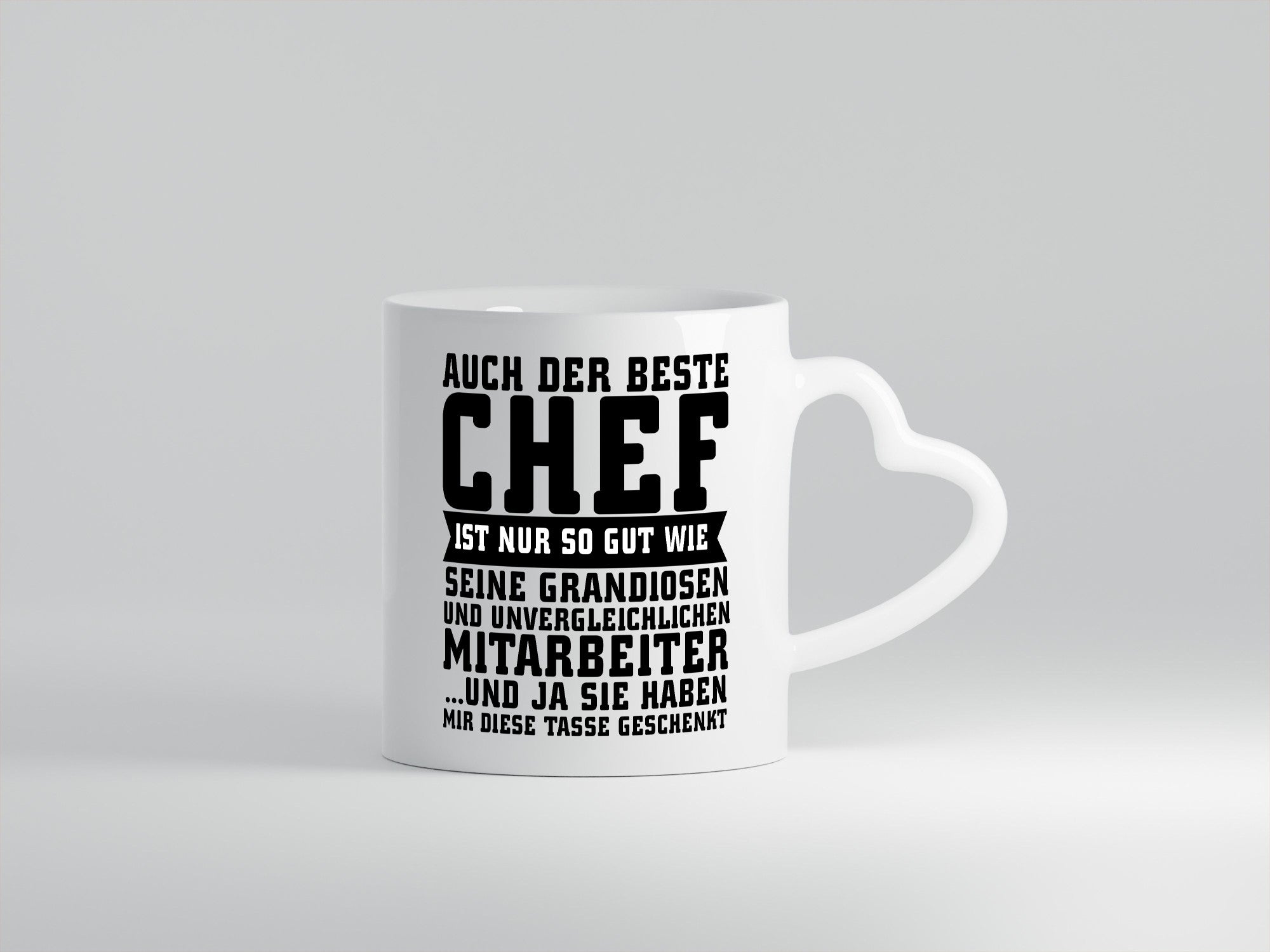Bester Chef lustiger Spruch Geschenk Arbeit Kollegen Büro Tasse