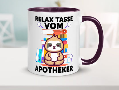 Relax Tasse: Apotheker | Apotheke Pharmazie lustiger Spruch Geschenk Humor