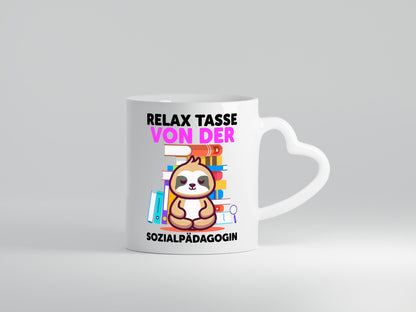 Relax Tasse: Sozialpädagogin | Humor Pädagogin lustiger Spruch Geschenk