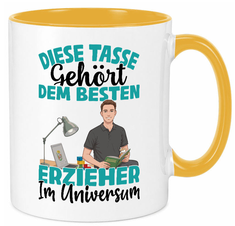 Im Universum: Erzieher | Pädagoge Schule lustig Humor Geschenkidee Geschenk