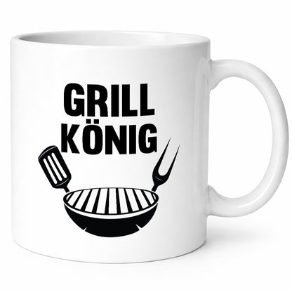 Grill König | Meister Bester lustiger Spruch Geschenk Humor Geschenkidee Tasse