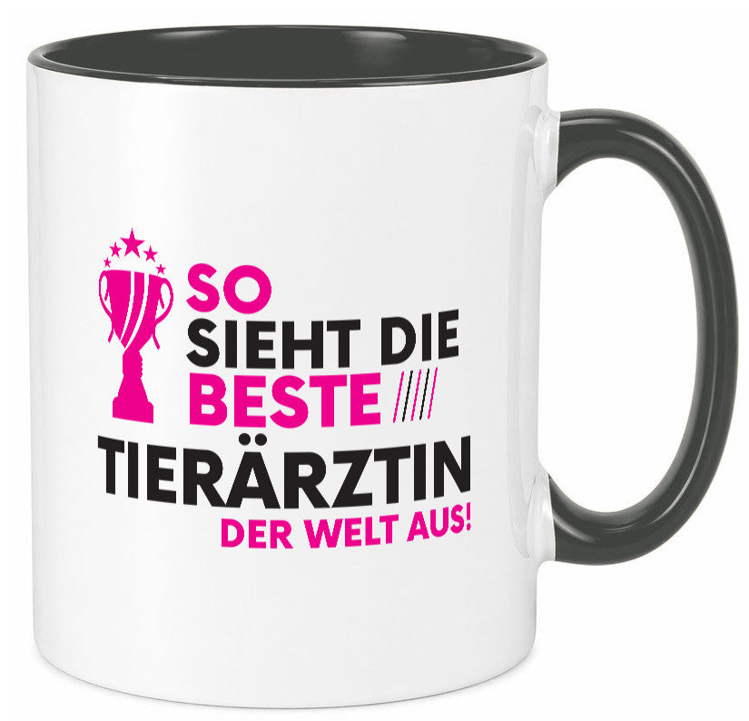 Die Weltbeste Tierärztin | Mediziner Tiermedizin lustiger Spruch Geschenk