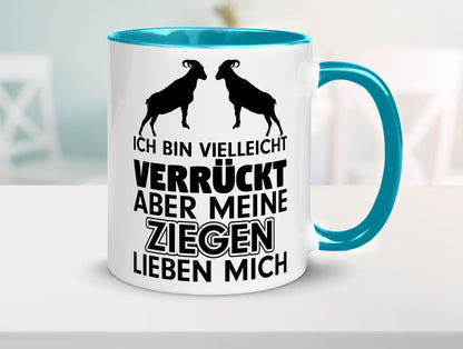Meine Ziegen | Hirte Tasse Bauernhof Hirtin Bauer Humor Geschenkidee