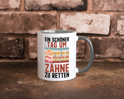 Ein schöner Tag um zähne zu retten | Zahnarzt Geschenk Humor Geschenkidee