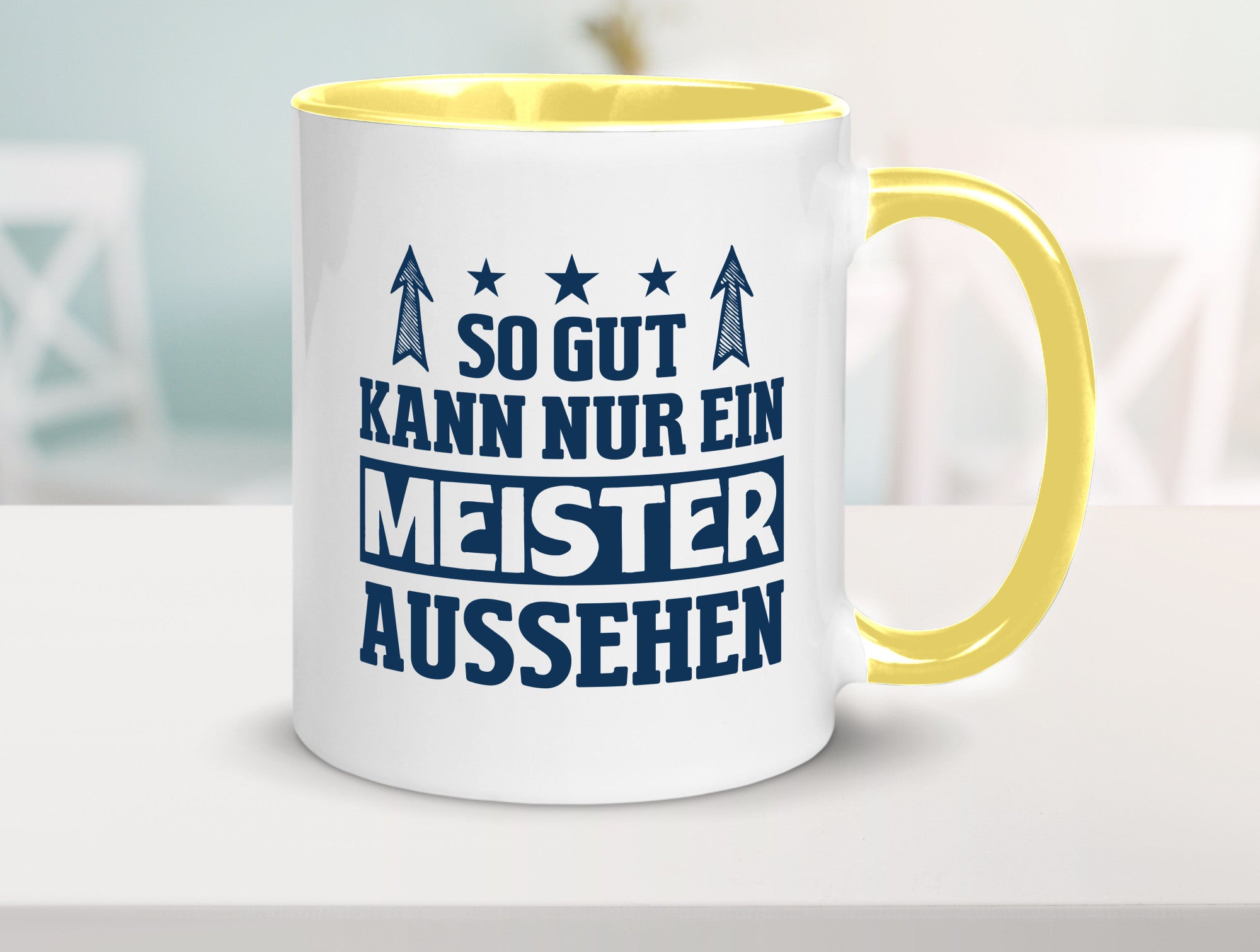 So gut kann nur ein Meister aussehen | Arbeit Humor Kollegen Büro Geschenkidee