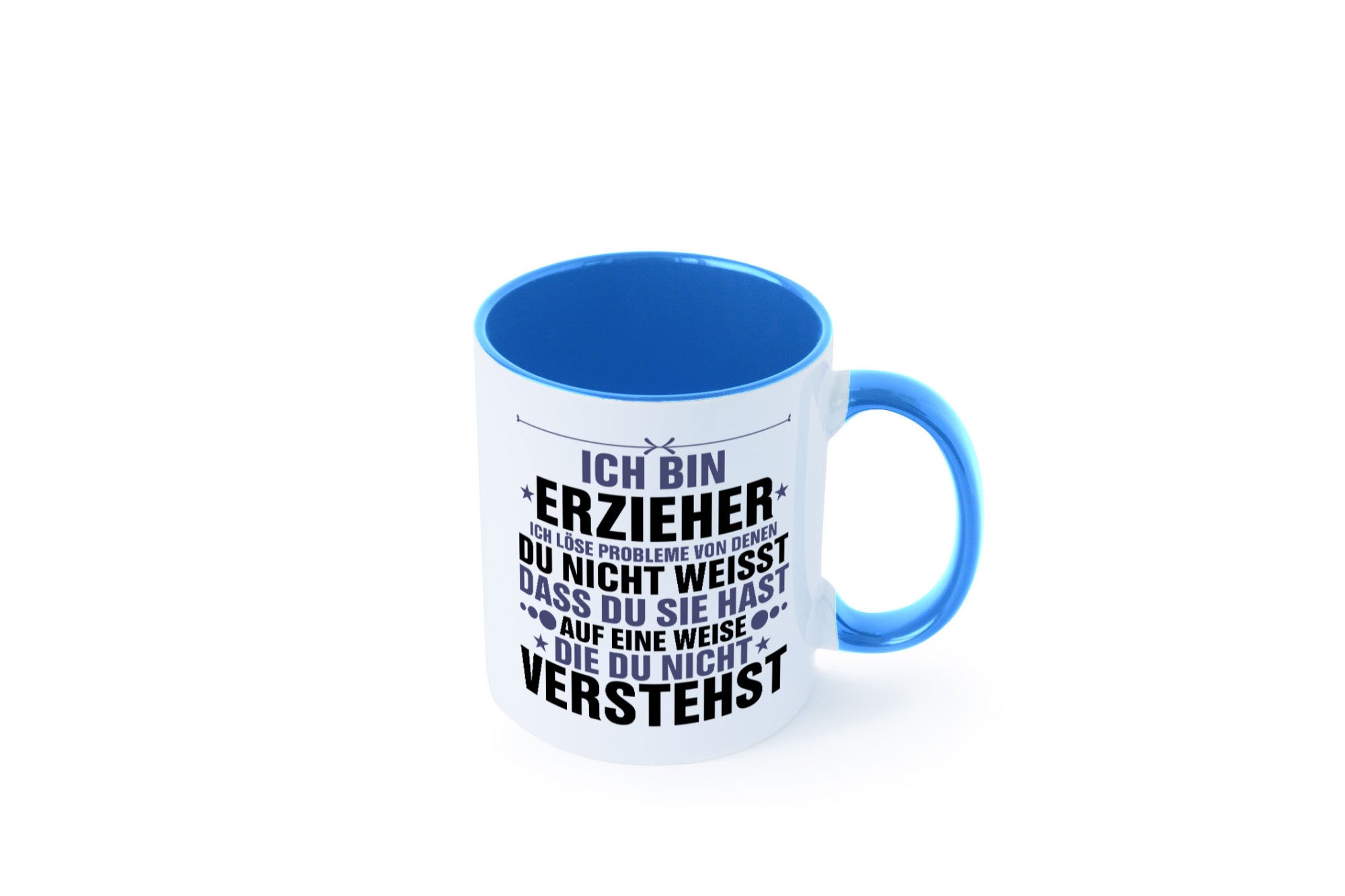 Löse Probleme: Erzieher | Pädagoge Schule v2 lustiger Spruch Geschenk Humor