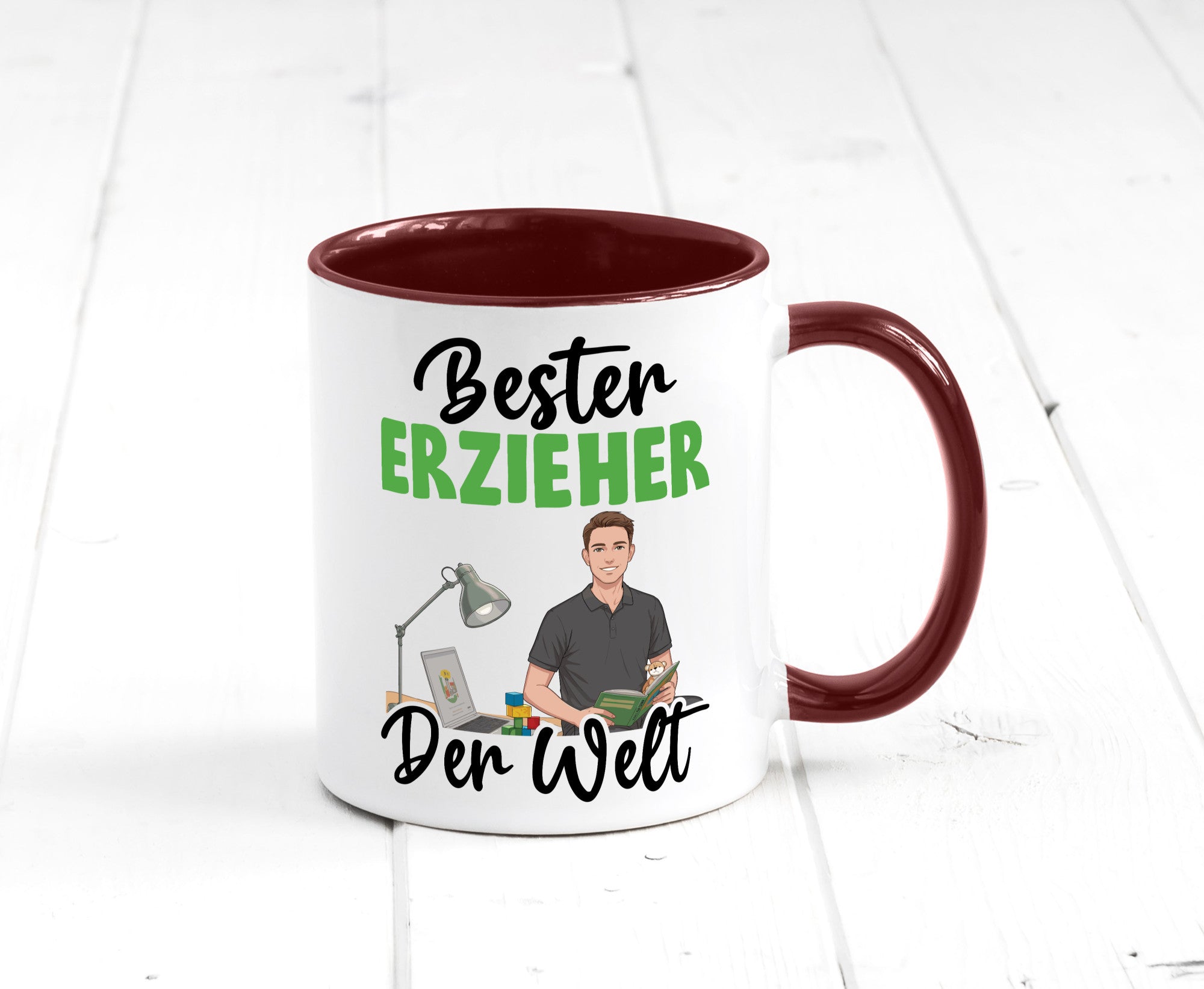 Bester Erzieher | Pädagoge Schule v2 Geschenk Humor Geschenkidee lustiger