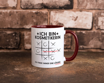 Löse Probleme: Kosmetikerin | Kosmetik Stylistin Geschenk Humor Geschenkidee