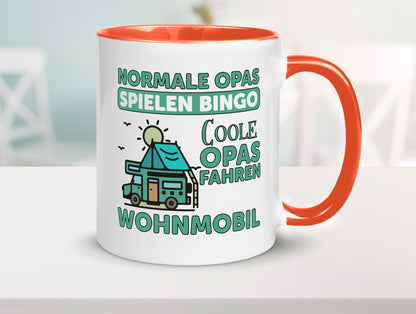 Opas spielen Bingo, coole fahren Wohnmobil | Vögel Geschenk Familie
