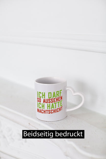 Ich darf so aussehen | Arzt Nachtschicht Klinik Geschenk Humor Geschenkidee
