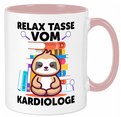 Relax Tasse: Kardiologe | Kardiologie lustiger Spruch Geschenk Humor