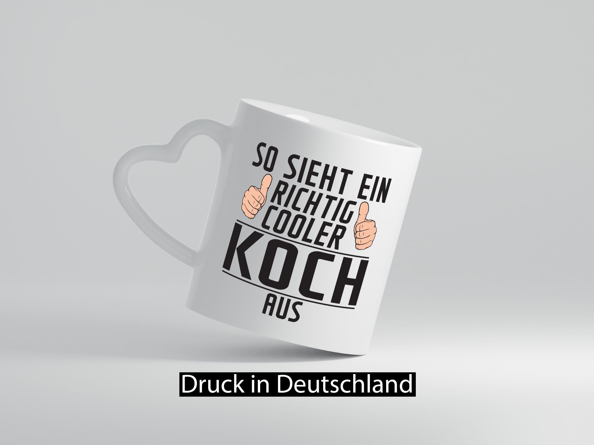 Richtig Cooler Koch | Chefkoch Humor Arbeit Kollegen Büro Geschenkidee Tasse