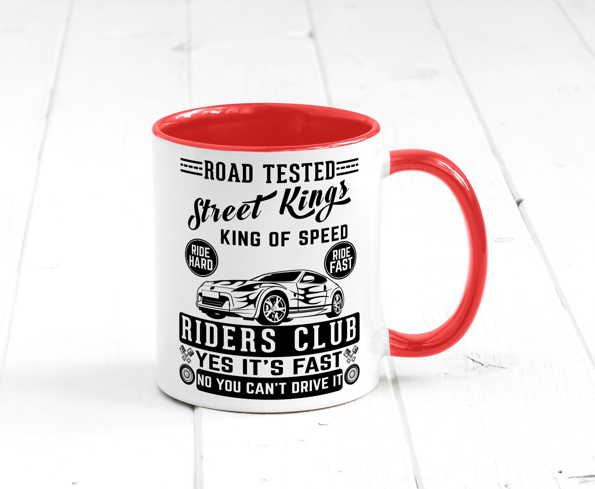 Street Kings Humor Geschenkidee Tasse