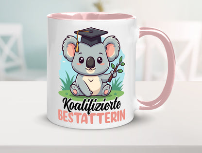 Koalifizierte Bestatterin | Bestattung Totengräberin Humor Geschenkidee Tasse