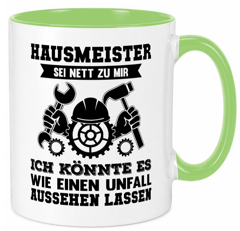 Hausmeister | Es könnte wie ein Unfall aussehen lustig Humor Geschenkidee
