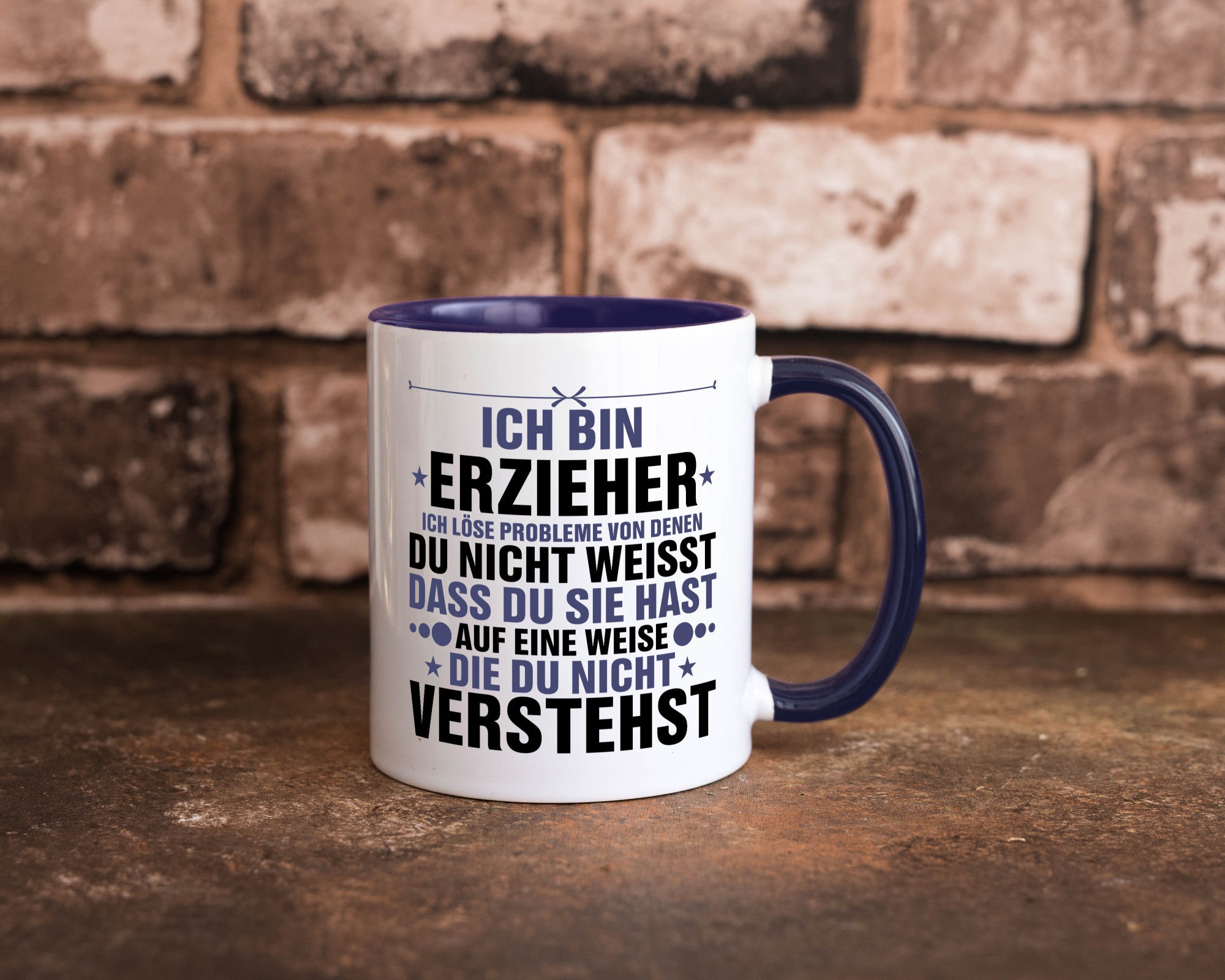 Löse Probleme: Erzieher | Pädagoge Schule v2 lustiger Spruch Geschenk Humor