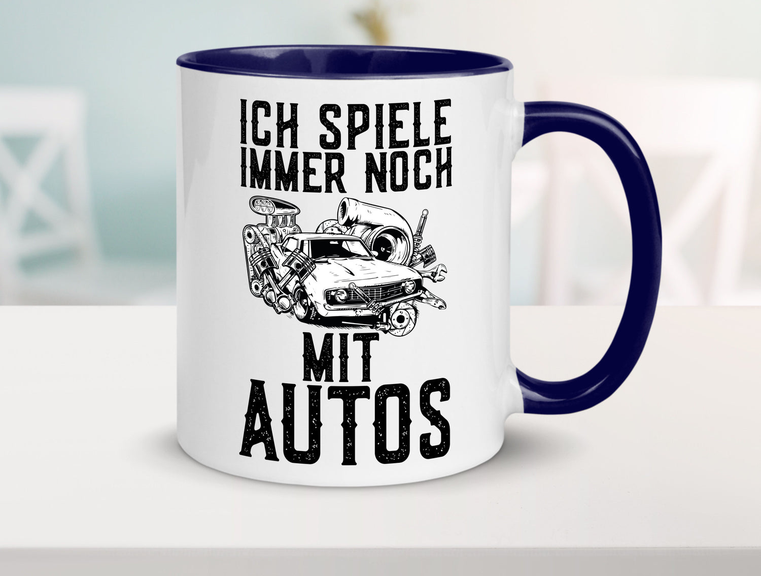 Spiele noch mit Autos | Werkstatt Werkzeug Mechaniker lustiger Spruch Geschenk