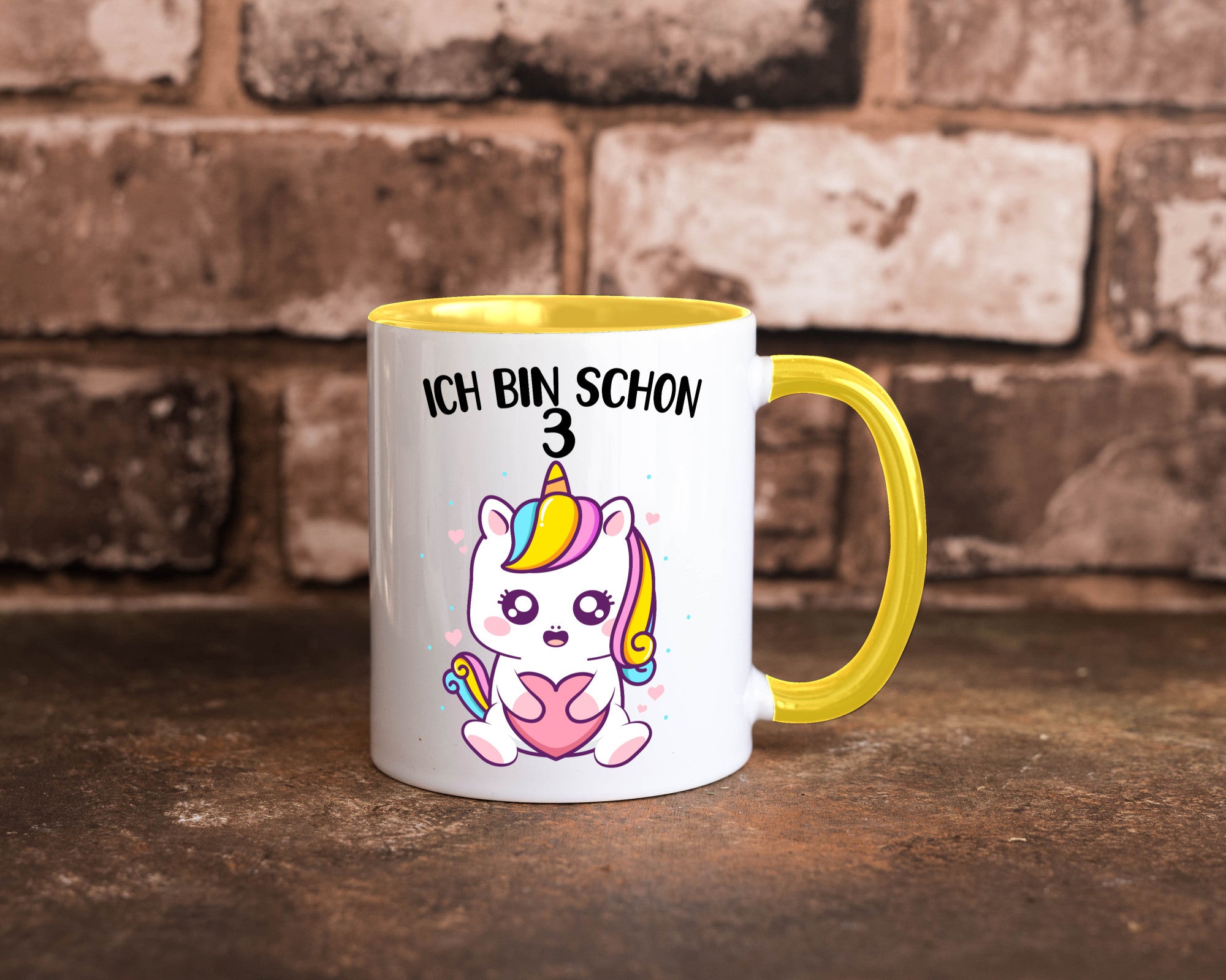 3. Geburtstag | Ich bin schon 3 Jahre Einhorn Mädchen lustig Geschenkidee