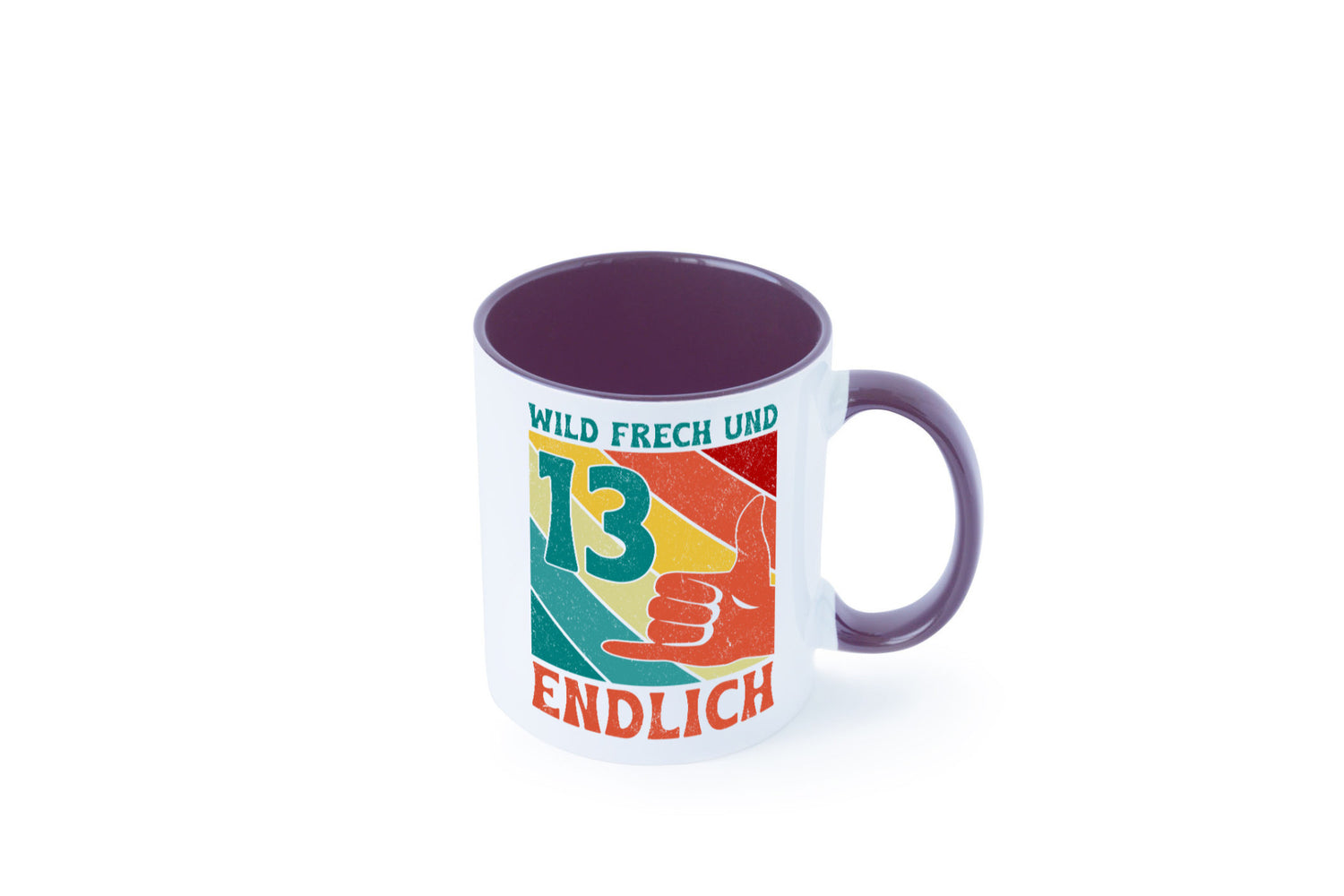 13. Geburtstag | 13 Jahre Wild und Frech Humor Geschenkidee Tasse