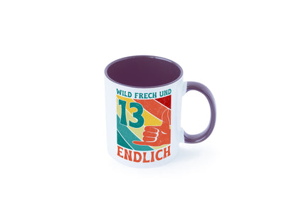 13. Geburtstag | 13 Jahre Wild und Frech Humor Geschenkidee Tasse