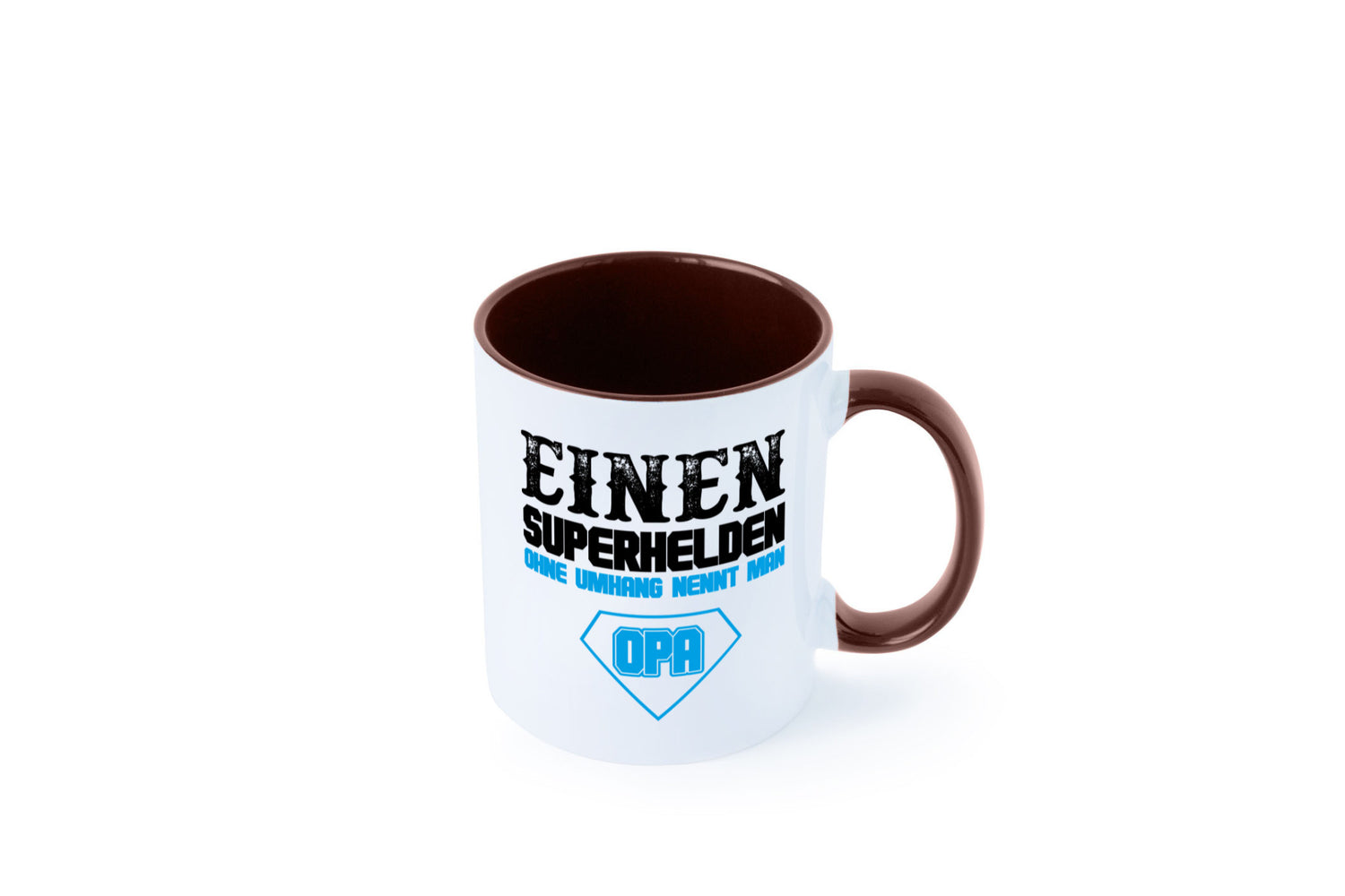 Superheld Opa Geschenk Familie Geschenkidee lustiger Spruch Tasse